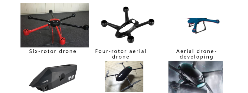 carbon fiber drone parts